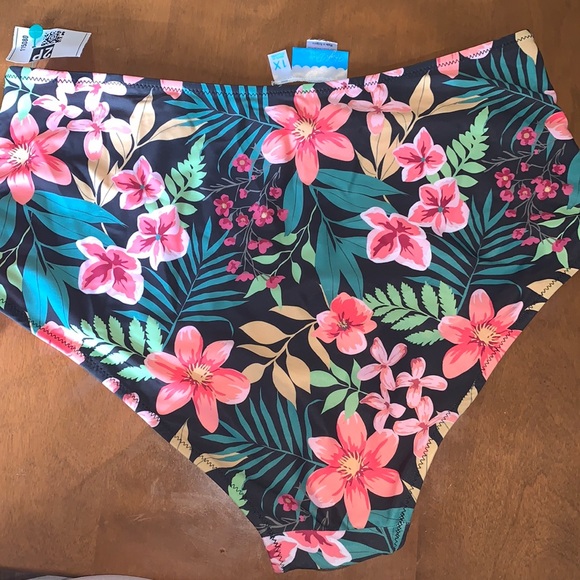 NWOT ModCloth floral 1X bikini bottom - Picture 4 of 4